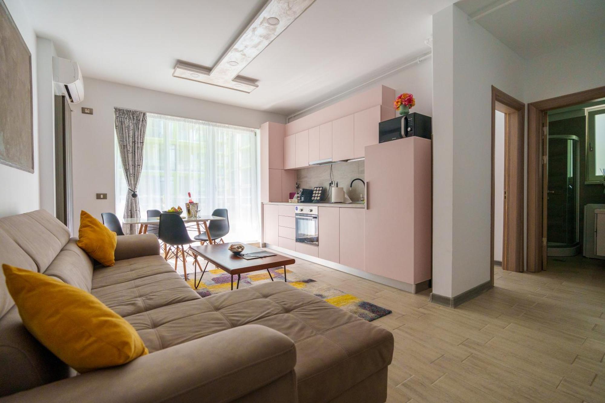 Promenada Apartments Beach Resort Mamaia Nord Năvodari Buitenkant foto